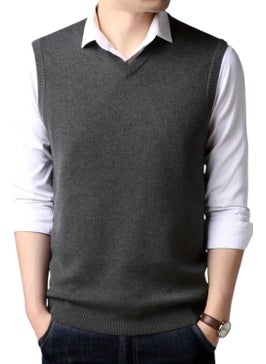 2-Pack Men's V-Neck Knitwear Non-Pilling Sweater Men's Slim Fit Sweater - pzsku/Z2C7B0BA5F3C6208318D2Z/45/_/1735049378/035175fc-49c3-4162-84dc-68b65833ea98