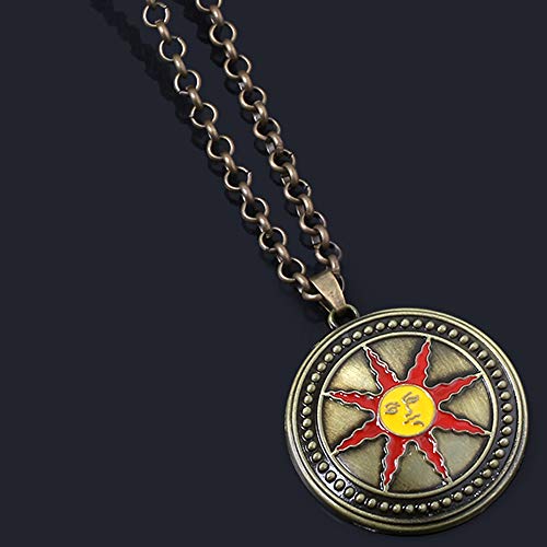retsamradassaT Dark Solaire of Astora Praise The Sun Souls 3 III Necklace - Image 3
