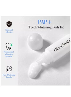 GlorySmile 6 Pieces PAP+ Teeth Whitening Gel Pods Peroxide-Free Stain Removal Sensitive-Free & Enamel Safe Formula Clinically Proven Pain-Free Long Lasting Results Desensitizing Gel 25.2ml  - Image 5