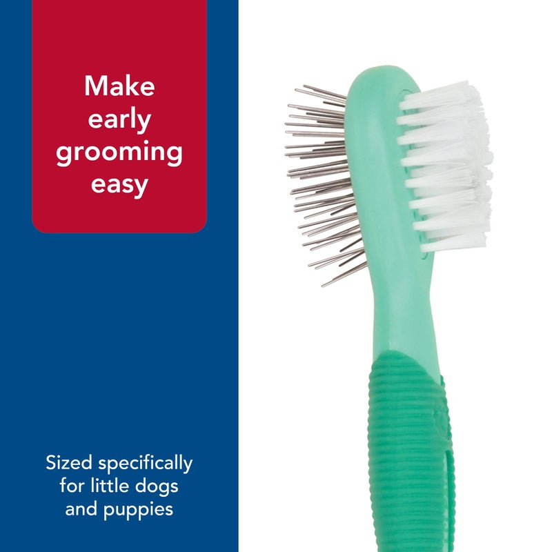 Coastal Pet Li'l Pals Dog Combo Brush - Dog Grooming Brush for Small Dogs - One Size - Image 5