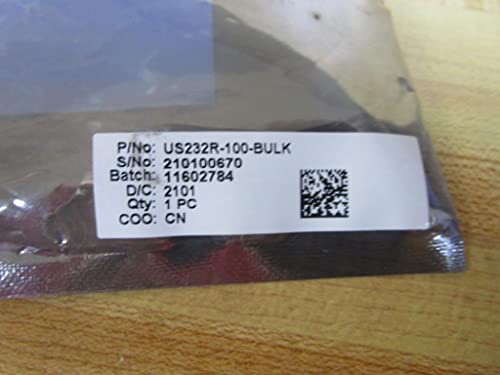 FTDI US232R100BULK Cable Assembly USBRS232 9 COND 24AWG 1M USBA DB9 Male WLEDs - Image 3
