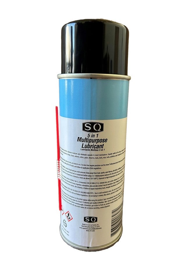 SQ 5 in 1 Multipurpose Oil and Lubricant, 6 Pack, 11 Oz per can - Image 3