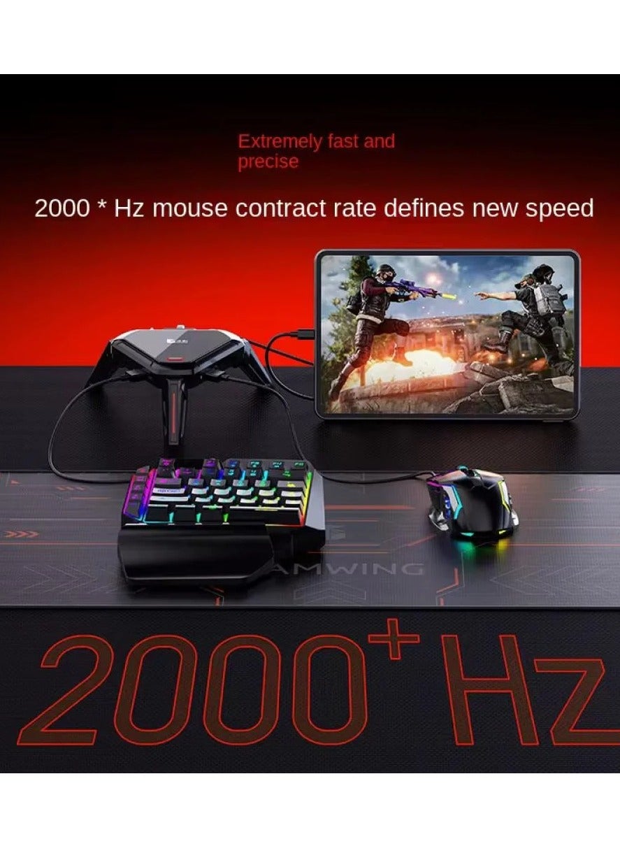 Gamwing Moxie 2 Pro Gaming Mouse, Keyboard, Headset, and Charging