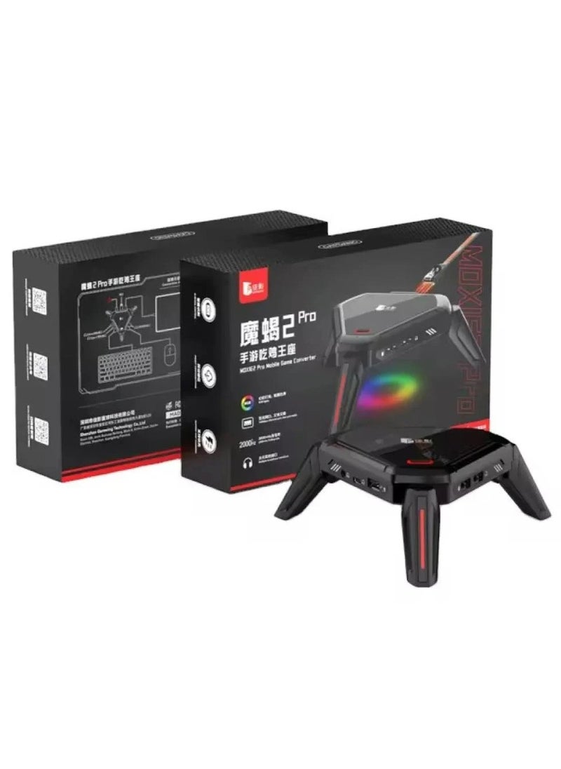 Moxie 2 Pro Gaming Mouse, Keyboard, Headset, and Charging Port with Customizable Lighting in Multiple Colors Adds a Distinctive Aesthetic to Long Gaming Sessions