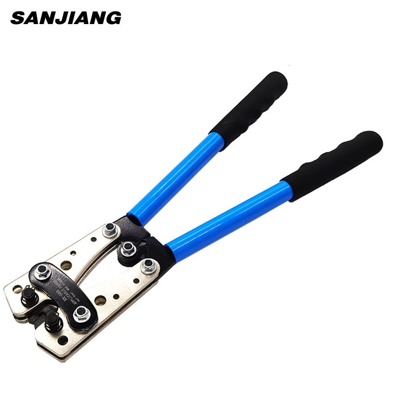 أداة ضغط كابلات النحاس والألمنيوم اليدوية HX-50B 60PCS SC terminal