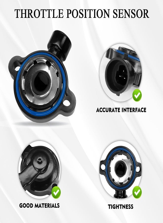 Hirificing TPS Sensor Throttle Body Position Sensor Replaces OEM #17123855 17123852 213-4668 213-912 977-030, Compatible with Chevrolet GMC Buick Century Savana Silverado Sierra C1500 K2500 - Image 3