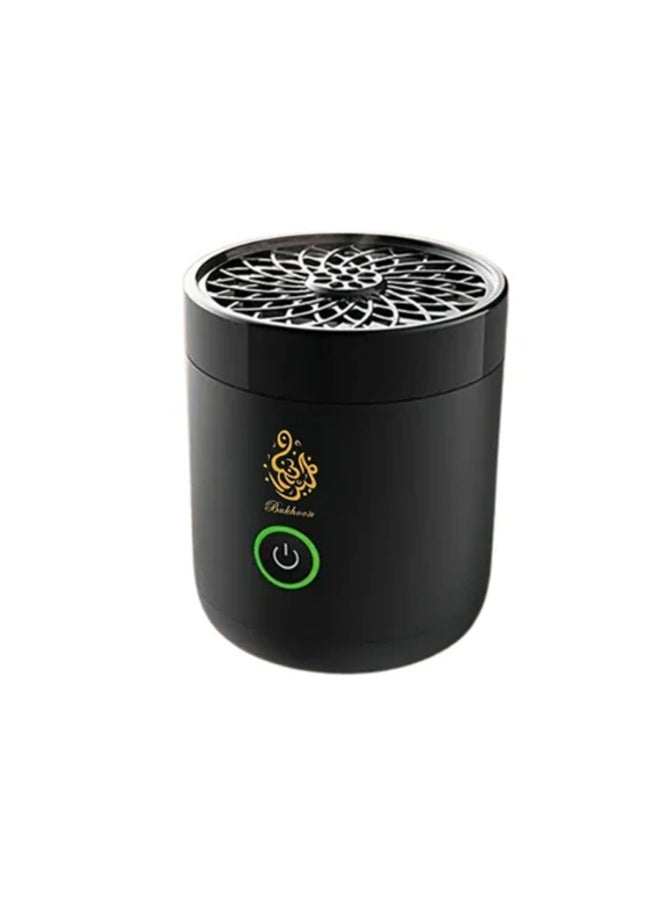 Portable Mini Electric Bakhoor Burner B37, USB Rechargeable Incense Burner for Car & Home, Flame-Free Ceramic Heating, 1000mAh Battery, Auto Shut-Off Timer, LED Indicator - Image 1