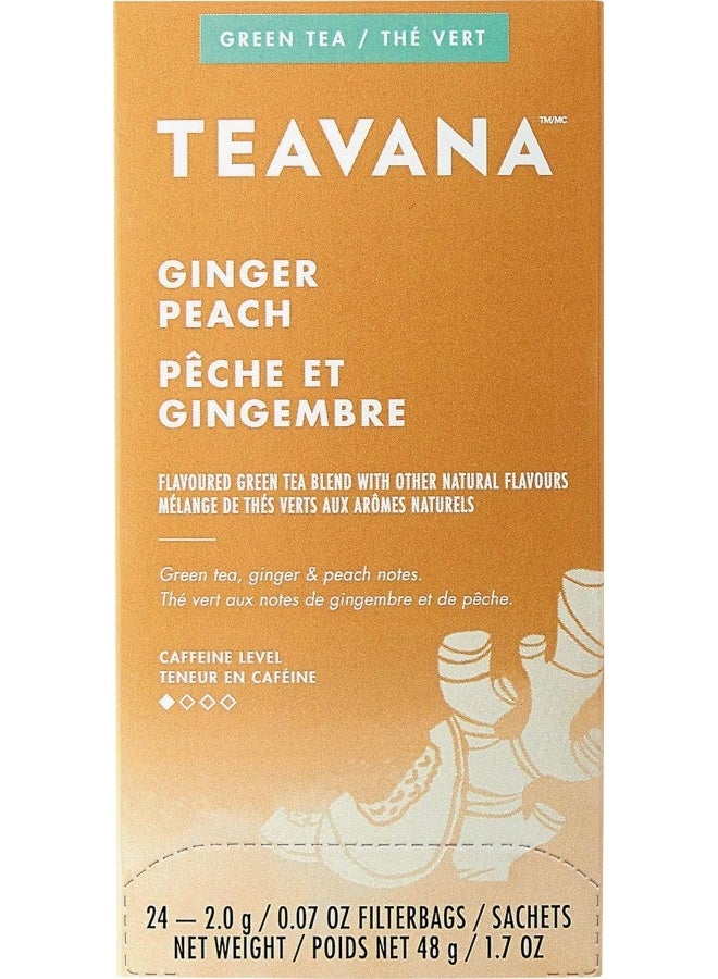 Teavana, SBK12434017, Ginger Peach Green Tea, 24 / Box - Image 2