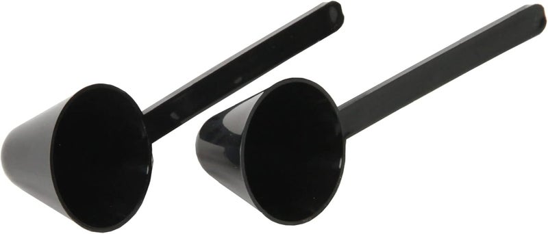 Chef Craft Classic Plastic Coffee Scoop, 1 Ounce 2 Piece Set, Black - Image 5