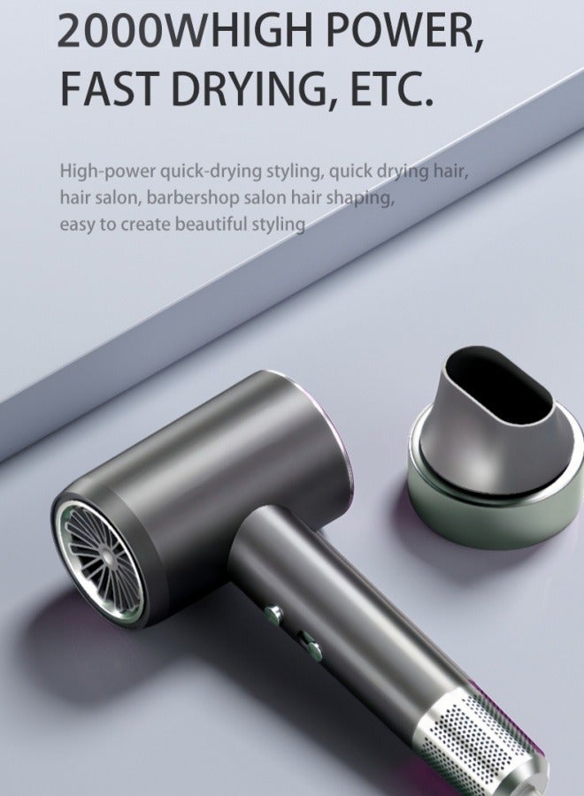 general New High-Speed Hair Dryer 2000W High-Power Silent Hair Care Blue Light Negative Ion Gift Box Packaging For Home/Hair Salons - Image 3