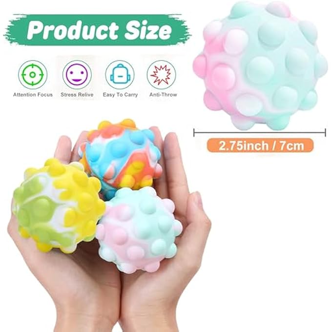 JUMBO POP IT BIG SIZE FIDGET TOYS POP PUSH SENSORY TOYS PUSH SENSORY TOYS(HEART-SHAPED) - Image 4