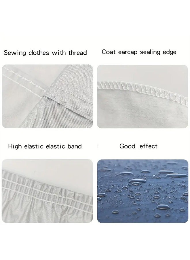 Generic - Car Cover With 6 Reflective Strips, Portable Storage Car Sunshade, Dustproof, Single-Side Zipper Door, Heat-Insulating And Sun-Proof, Suitable For SUV, Sedan, Truck - Image 1