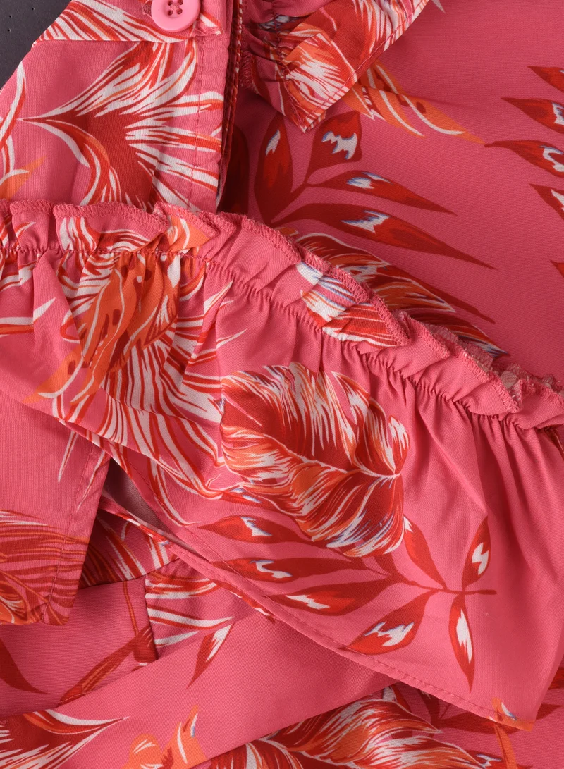 Jelliene Tween Trendsetter: Printed Jumpsuit Effortless Style & Summer Fun