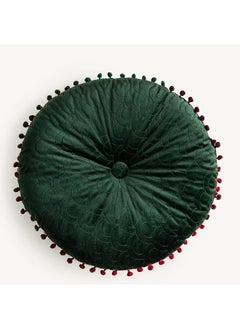 Dark Green-pumpkin Pillow