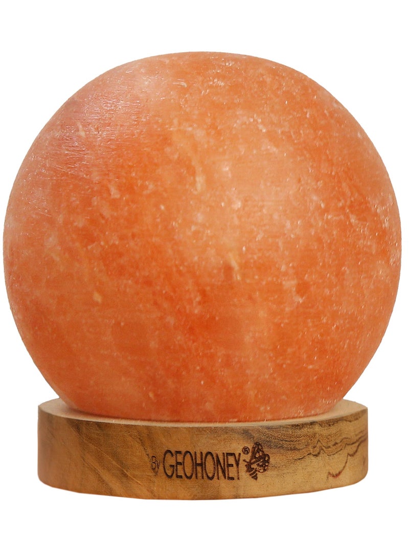 Geohoney - Himalayan Salt Lamp with USB Mini Round Shape - Image 2