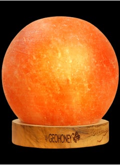 GEOHONEY Geohoney - Himalayan Salt Lamp with USB Mini Round Shape  - Image 4