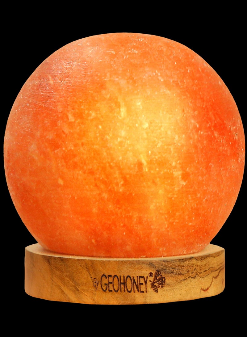 Geohoney - Himalayan Salt Lamp with USB Mini Round Shape - Image 4