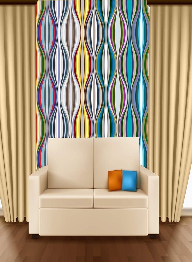 DECOR PRODUCTION ورق جدران ذاتي اللصق من إنتاج ديكور برودكشن، مناسب لتزيين المنزل، غرفة المعيشة، غرفة النوم، الردهة، غرفة الأطفال، غرفة اللعب (فينيل PVC، مقاوم للماء، يغطي مساحة 10 أقدام مربعة)، مقاس كل شريط 16 × 90 بوصة. - Image 4