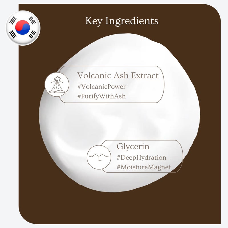 esfolio Volcanic Ash Cleansing Foam â€“ Deep Pore Cleanser for Oily & Acne-Prone Skin â€“ Hydrating Facial Wash with & Natural Ingredients â€“ Gentle Foaming Cleanser for Sensitive Skin (5.29oz -150g) - Image 3