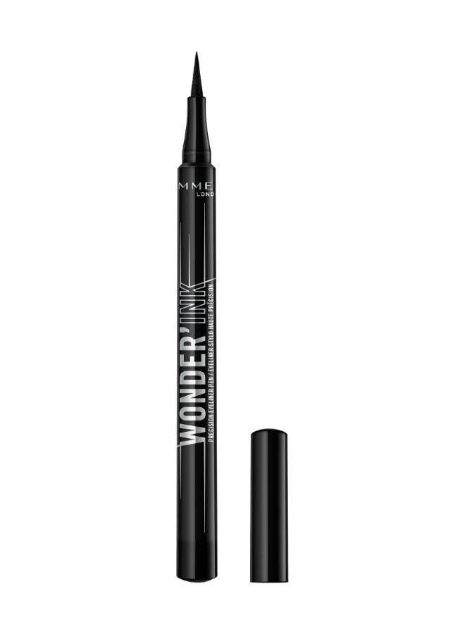 RIMMEL LONDON Wonder'Ink Precision Eyeliner Pen - 001 - Black, 1ml - Image 1