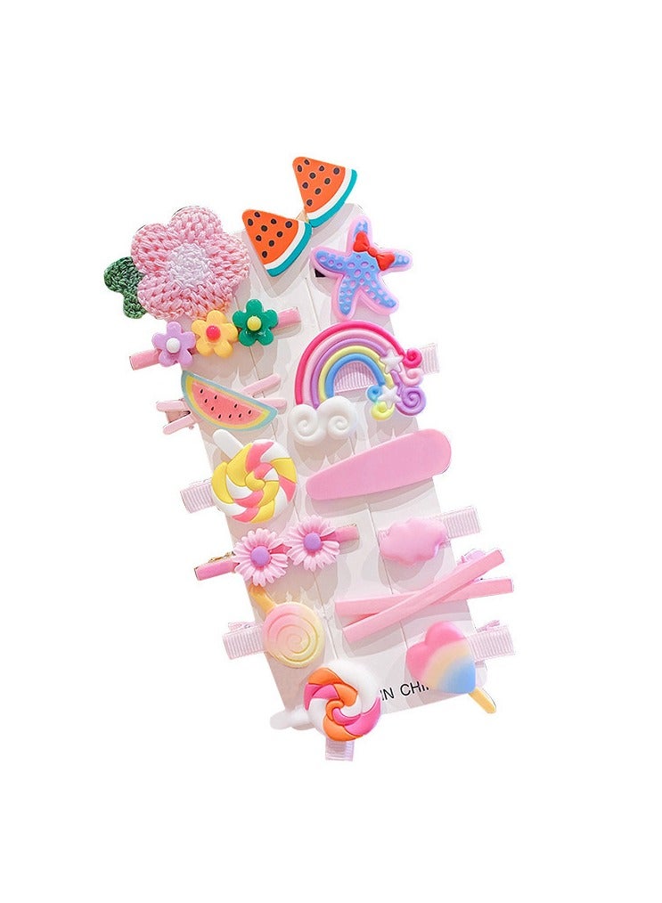 Goolsky 14 قطعة مشابك شعر بنات حلوة ولطيفة، خيار مثالي للهدايا - Image 3