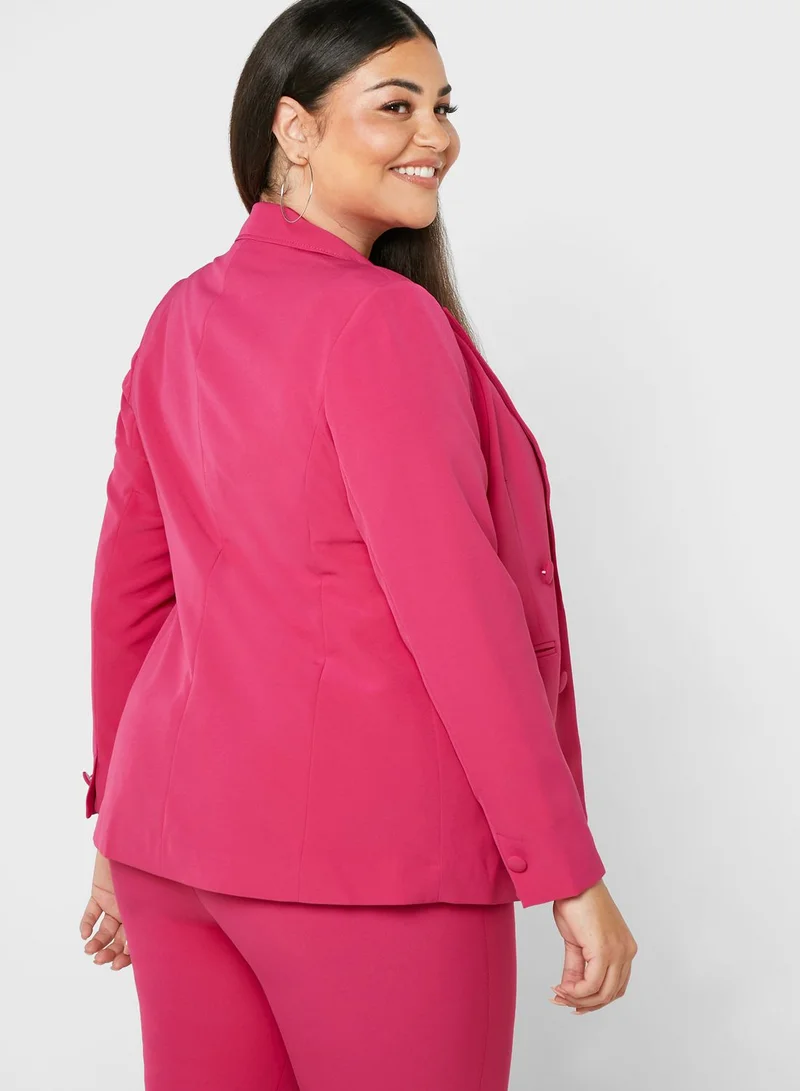 Simply Be Double Breasted Blazer Co-ord