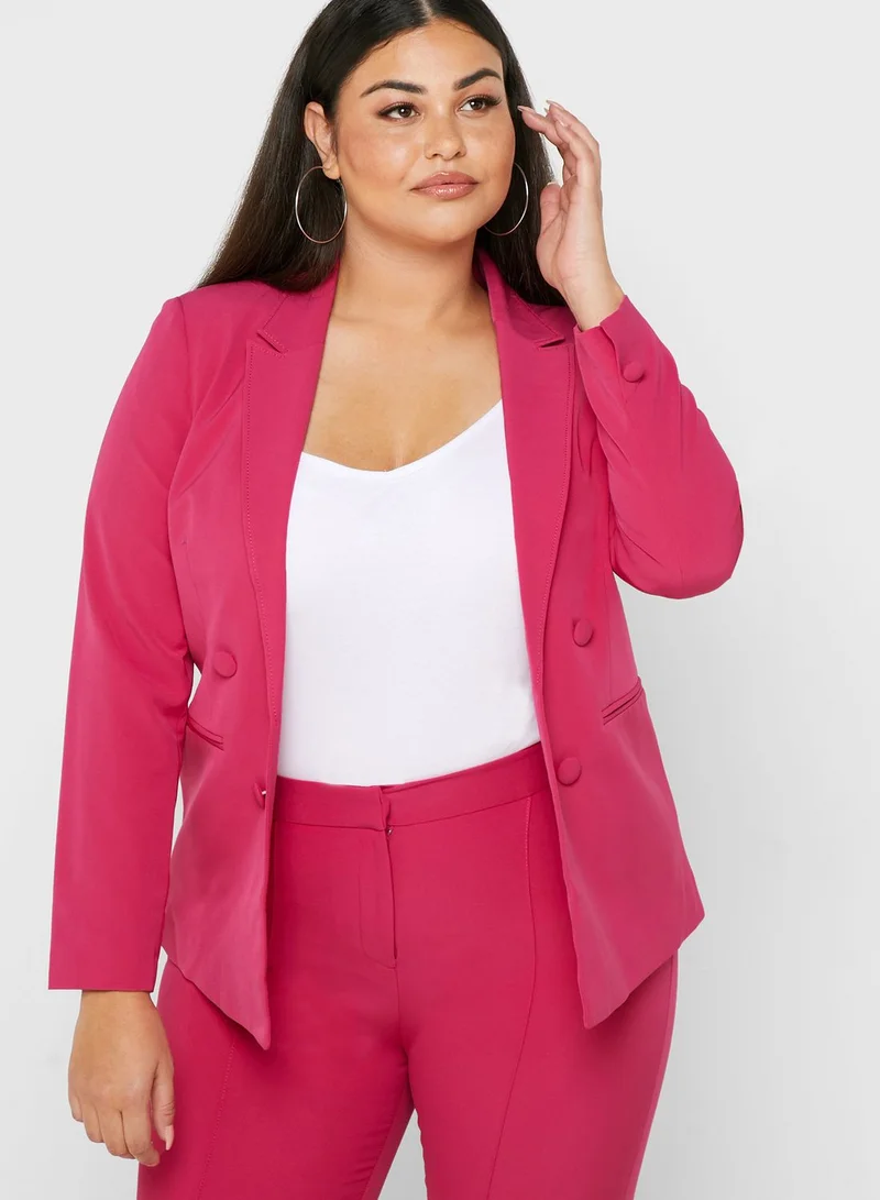 Simply Be Double Breasted Blazer Co-ord