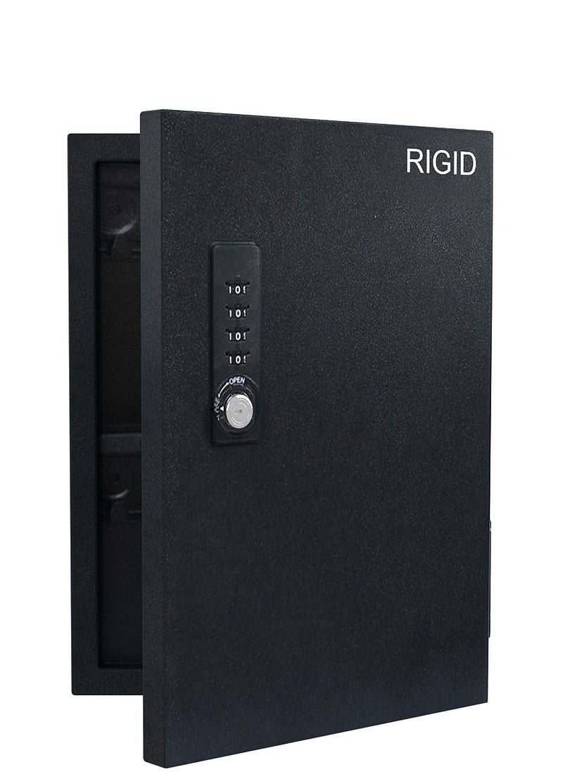 RIGID - Steel Wall Mount Key Box with Combination Lock - Image 1