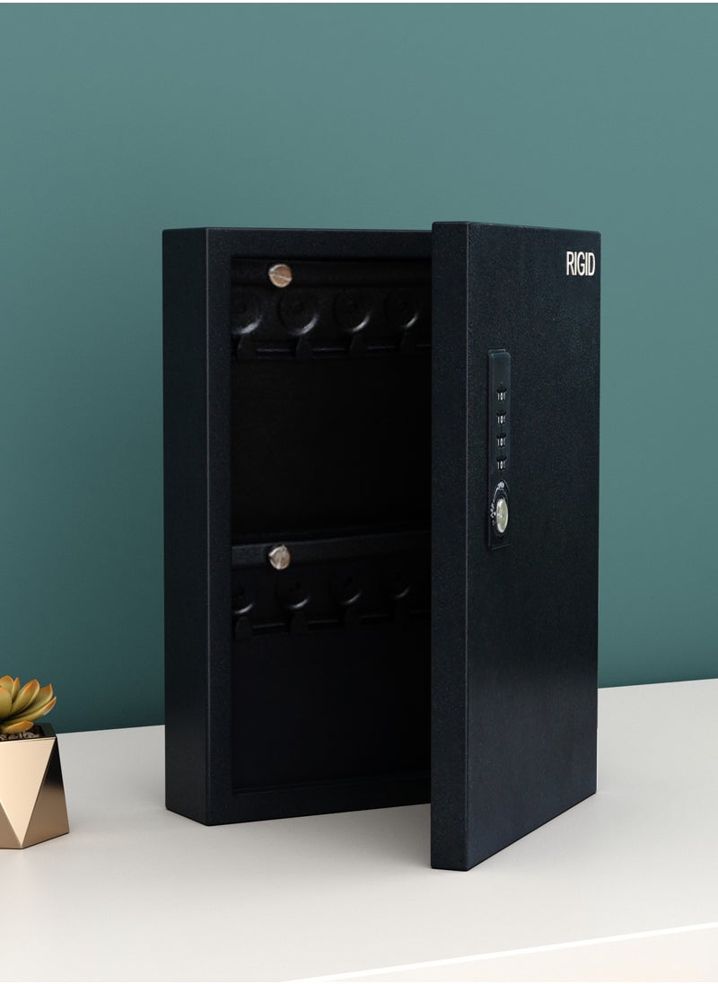RIGID - Steel Wall Mount Key Box with Combination Lock - Image 1