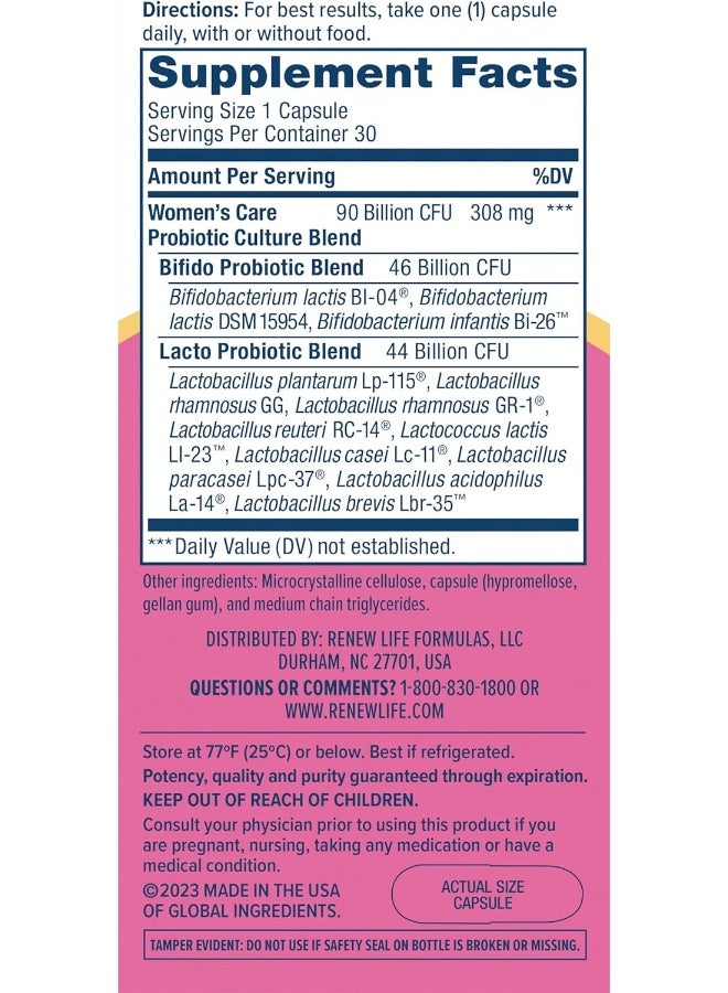 Renew Life Women'S Care Probiotic - Image 5