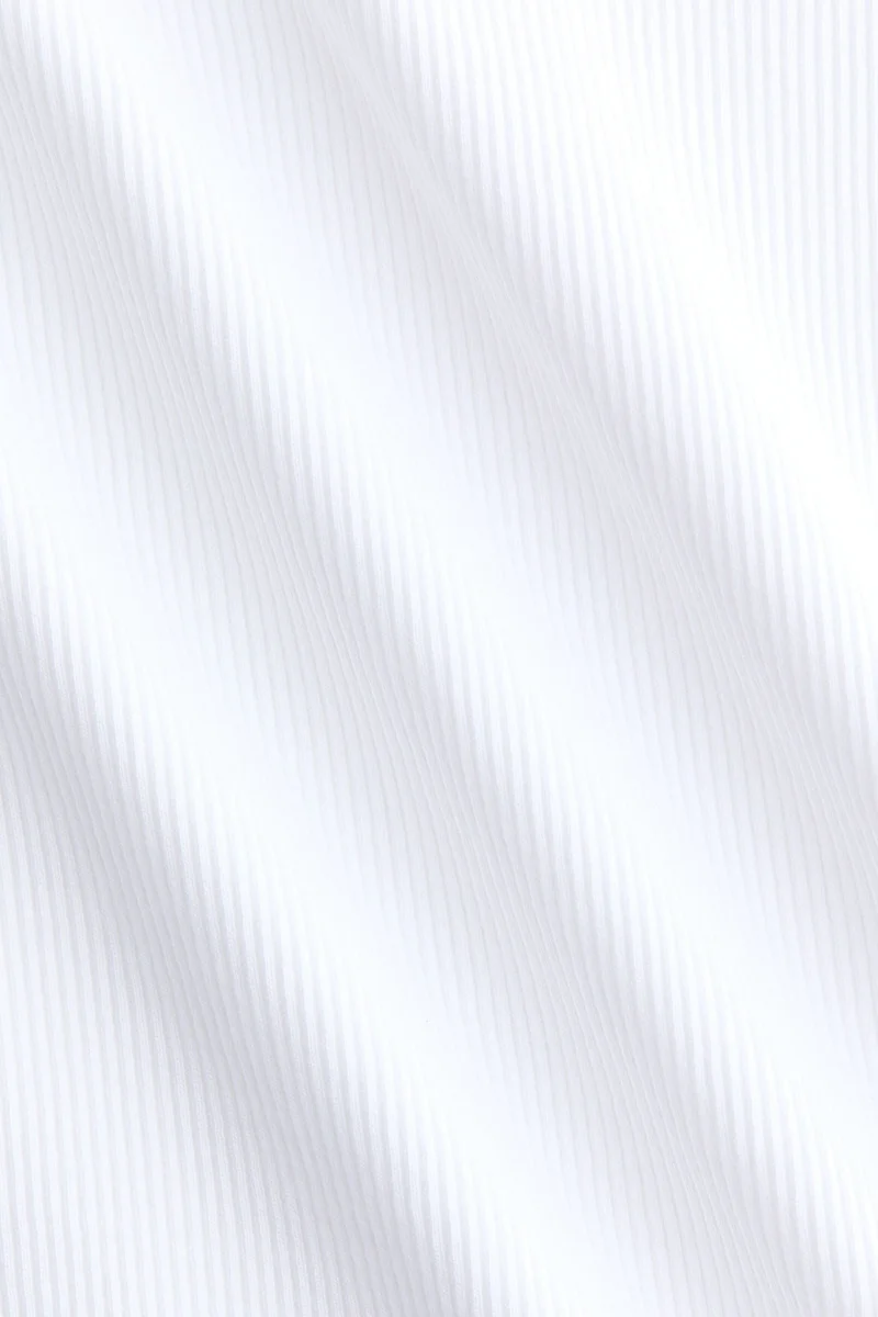 H&M Ribbed cotton vest top