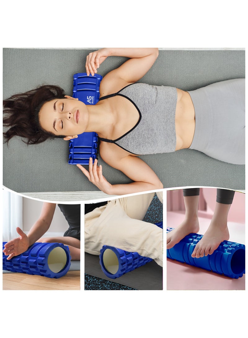Allure Sphere Sphere Grid Foam Roller For Deep Tissue Muscle Massage – Trigger Point Therapy, Sports Recovery, Circulation Increase – Ultra Lightweight & Portable For Legs, Back And Arm. - Image 3