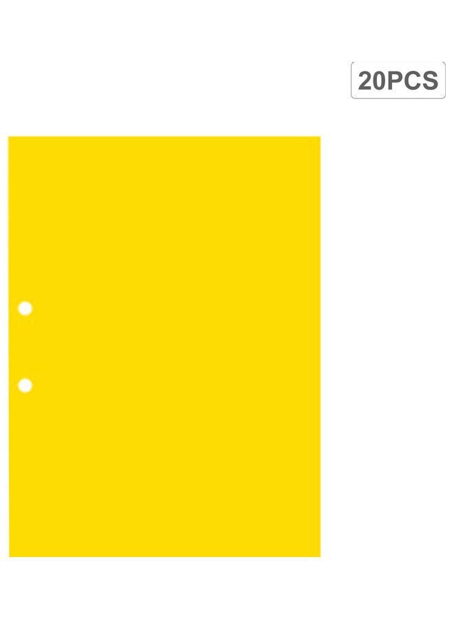NIBEMINENT 20-Piece Dual-Sided Sticky Traps Yellow - Image 1