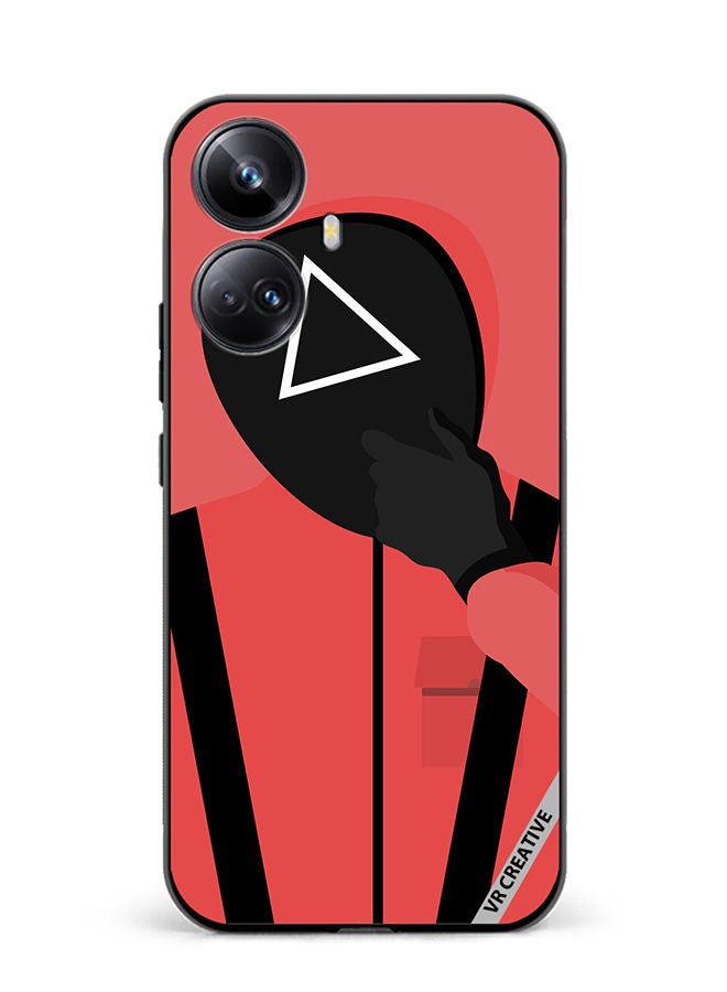 VR CREATIVE Protective Case Cover For Realme 10 Pro Plus Squid Game Soldier Design Multicolour - Image 1