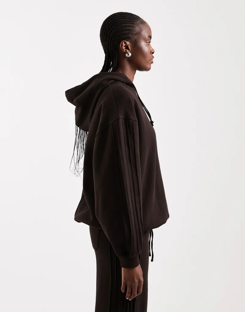 Topshop Oversized Detail Hoodie