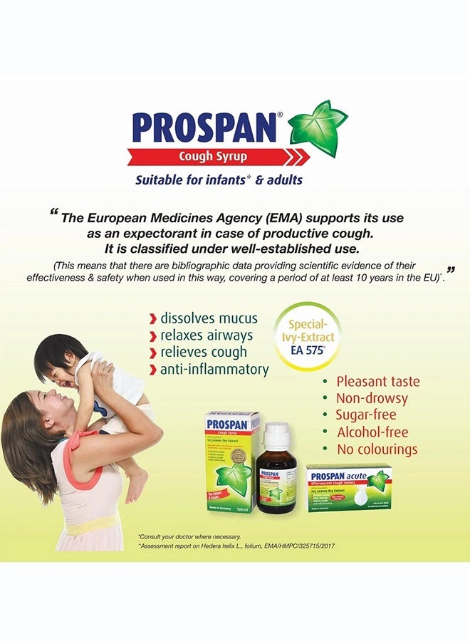 PROSPAN Cough Syrup | Herbal Ivy Leaf Extract Formula for Cough Relief | 100ml - Image 5