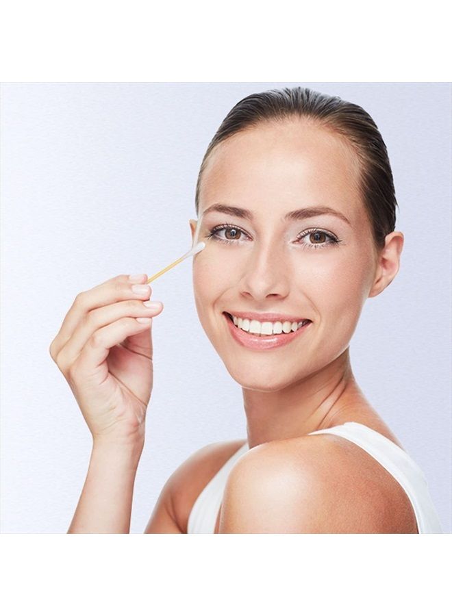 Bcowos 6" Long Cotton Swabs 200 Count - Extra Long Cotton Buds, Cotton Swabs with Wooden Sticks - Cotton Swabs for Makeup Ears Pets Care Gun Cleaning - Biodegradable Swabsticks - Image 4