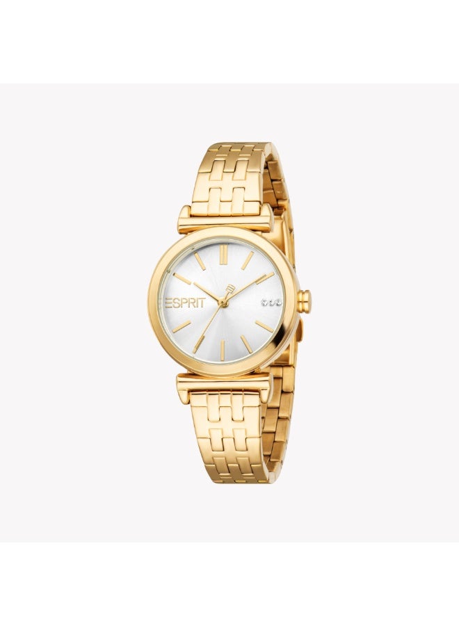 Esprit Women's Gold Stainless Steel Watch | Es1l505m0055 - Image 2