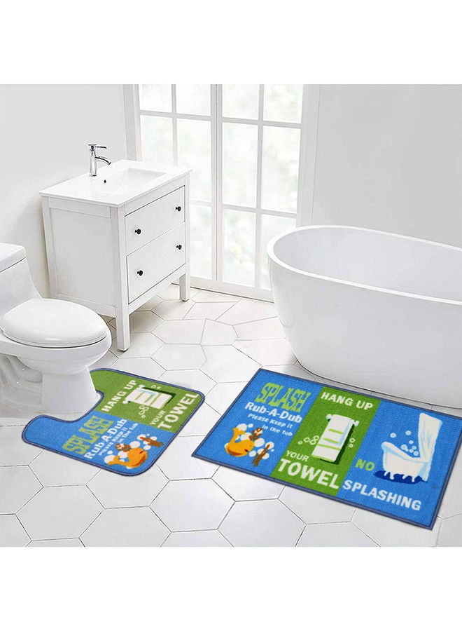 Mac Carpet Bath Mats Rosetta 3 Pcs Set - Image 2