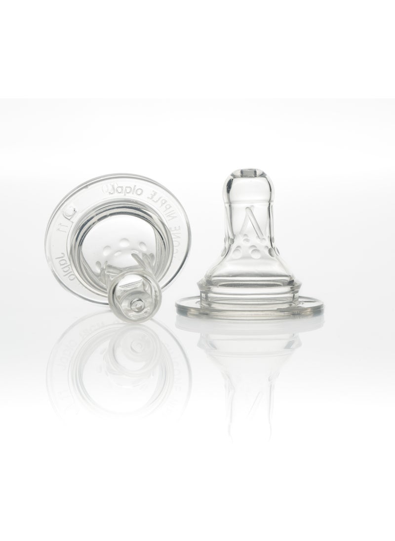 Japlo Streamline baby feeding Bottle with Anti-colic nipple & Lukewarm water mixer size 250 ml SL250 ( assorted)  - Image 3