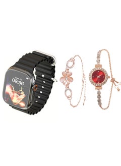 TC03 Ultra MINI Smart Watch with bracelets_Pink
