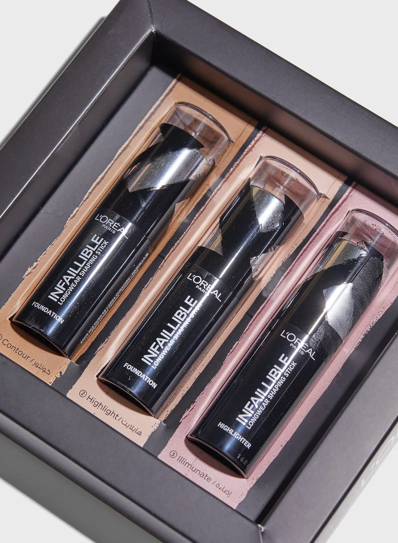 L'OREAL PARIS Infallible Contour And Highlight Kit