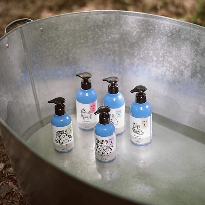 YOPE Natural Shower Gel Myrrh Guaiac Guarana Extract Vitamin C Moisturising 97 Natural Ingredients Guaiac Tree 400ml