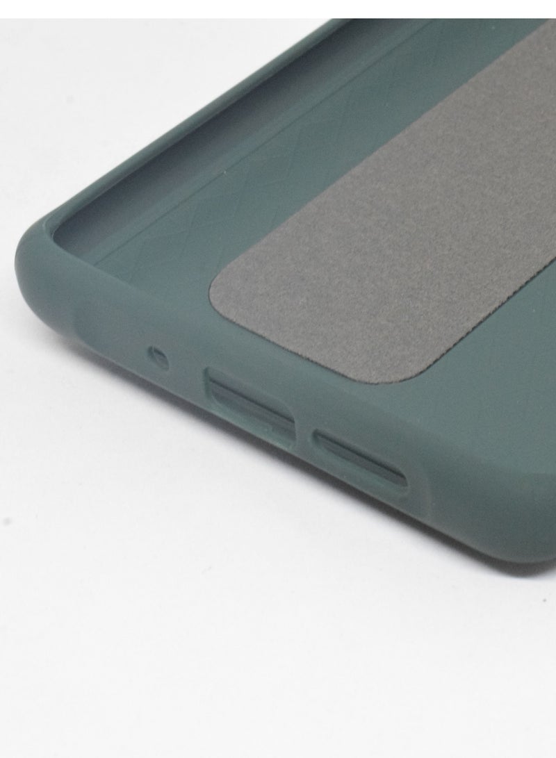 BORTONY Fully Covered With Finger Grip Stand Holder Anti Slip Shockproof Protective Case Cover For Huawei P30 Pro - Image 4