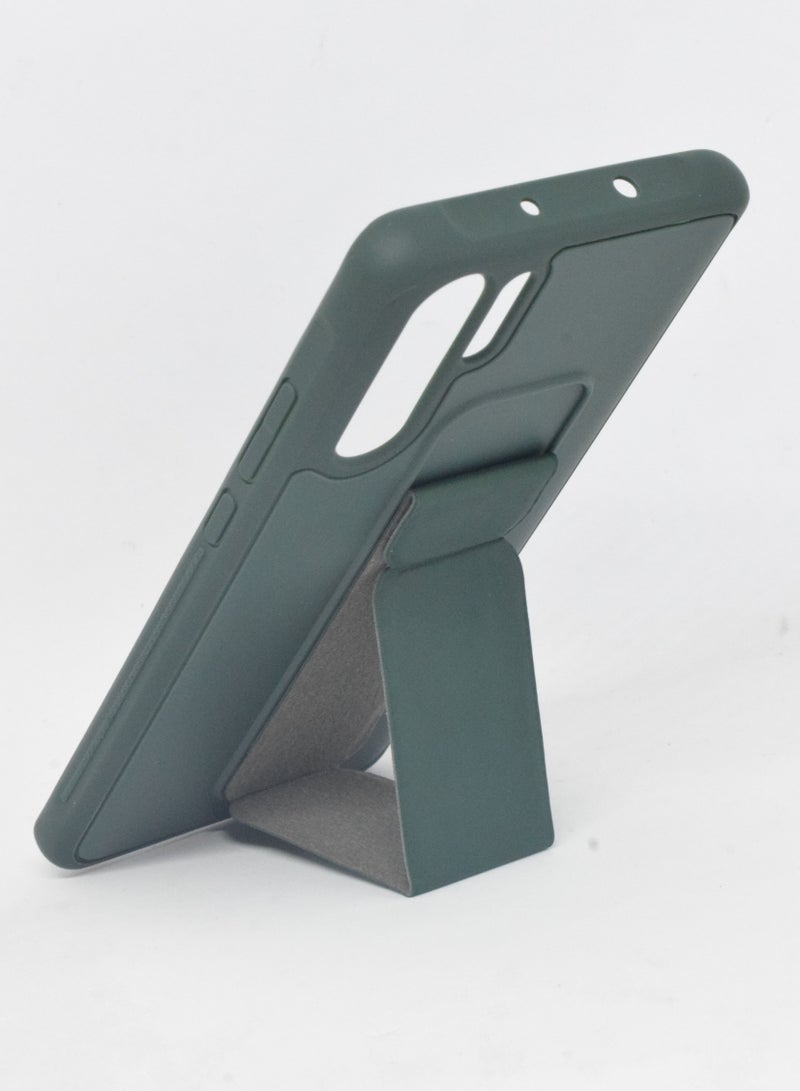 BORTONY Fully Covered With Finger Grip Stand Holder Anti Slip Shockproof Protective Case Cover For Huawei P30 Pro - Image 3