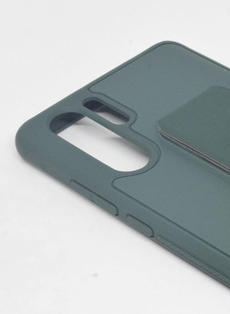 BORTONY Fully Covered With Finger Grip Stand Holder Anti Slip Shockproof Protective Case Cover For Huawei P30 Pro - Image 2