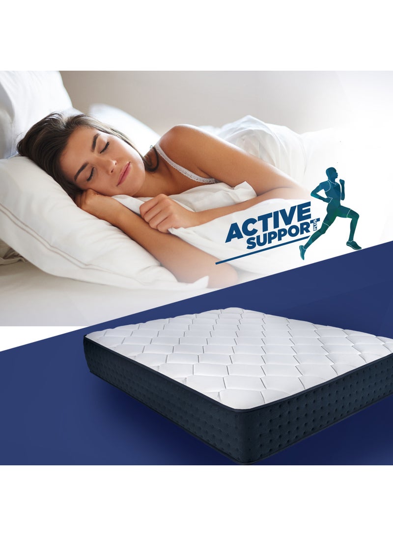 KING KOIL Active Support Plus Pocket Spring Mattress 120x200x32 CM, Medium Twin Mattress | Mattress in a Box - Image 4