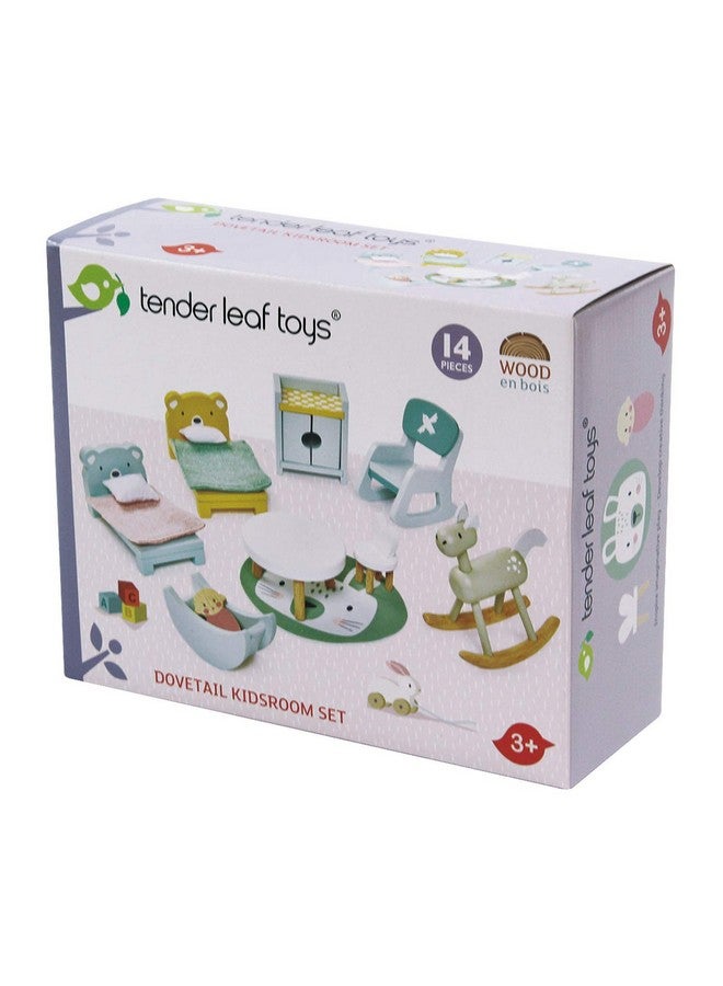 Tender Leaf Toys Dovetail Dollhouse Accessories Detailed Wooden Furniture Sets And Room Decor Encourage Creative And Imaginative Fun Play For Children Age 3+ - Image 2