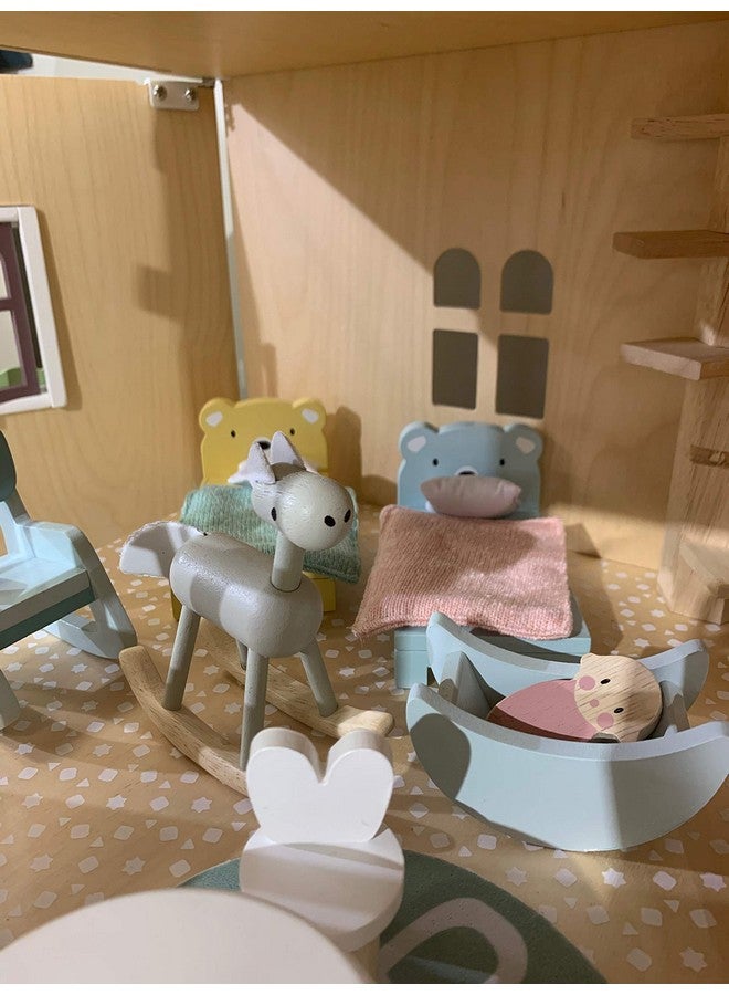 Tender Leaf Toys Dovetail Dollhouse Accessories Detailed Wooden Furniture Sets And Room Decor Encourage Creative And Imaginative Fun Play For Children Age 3+ - Image 3