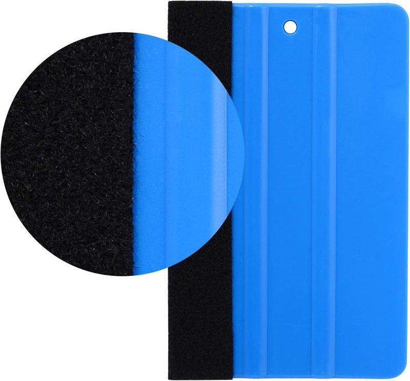 Ehdis 5-inch Card Felt Squeegee for Vinyl Wraps Tools Wallpaper Tools Auto Window Tinting Kit, Pack of 10 - Image 2